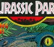 Jurassic Park comic, cover drawn and inked by Gil Kane. Genesis story by Walter Simonson with Kane art and inks by Mike DeCarlo. Betrayal! story by Simonson with art by Kane and inks by Dick Giordano.