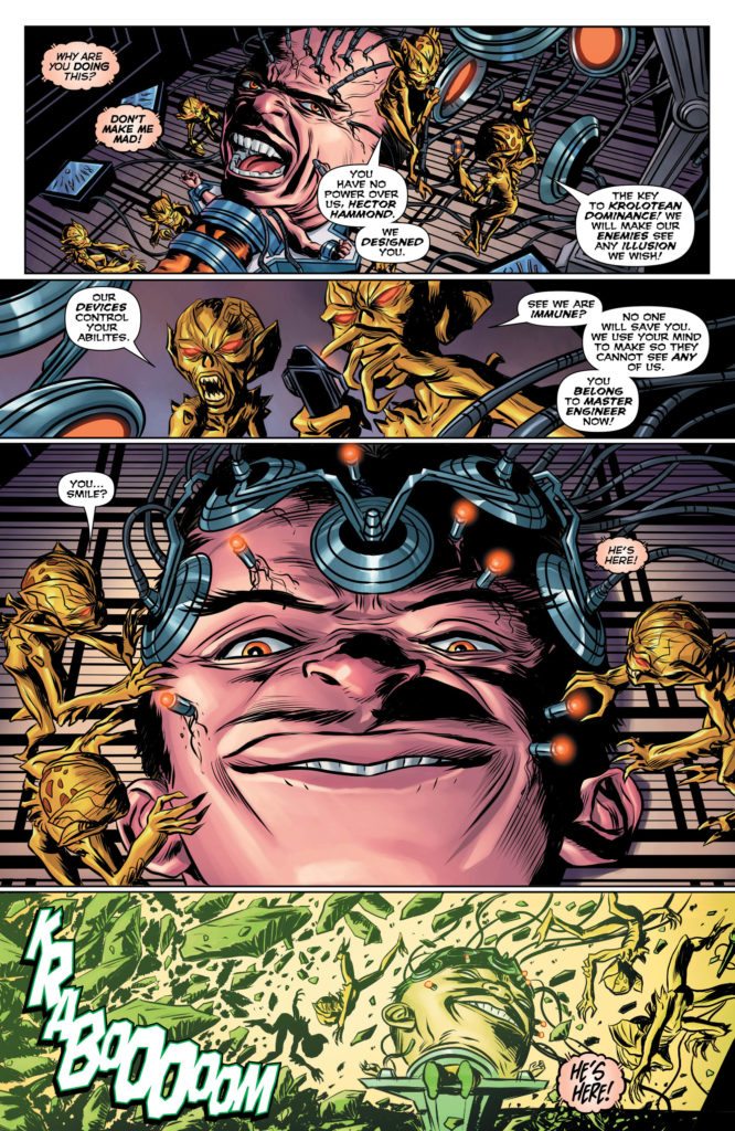 Hal Jordan and the Green Lantern Corps #31: written by Robert Venditti, art by Patrick Zircher, colors by Jason Wright, letters by Dave Sharpe