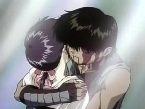 The only OTP. 3x3 Eyes OVA 2 by Yuzo Takada, produced by Toei Animation, 1992.