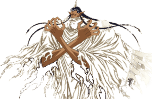 Amara, 3x3 Eyes by Yuzo Takada, published by Dark Horse/Kodansha, sourced from http://www.daitogiken.com/contents/product/33eyes/3x3eyes/character.html#