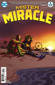Mister Miracle #5 - Tom King (Writer), Mitch Gerards (Artist), Clayton Cowles (Letterer), Nick Derrington (Cover) - DC Comics - December 2017
