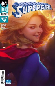 Supergirl #16 - Jody Houser and Steve Orlando (Writer), Robson Rocha (Penciller), Daniel Henriques (Inker), Michael Atiyeh (Colorist), Steve Wands (Letterer), Artgem (Variant Cover) - DC Comics - December 2017