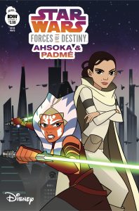 Star Wars Adventures: Forces of Destiny Ahsoka and Padme Cover A Pub: IDW Publishing. 24 January, 2018
