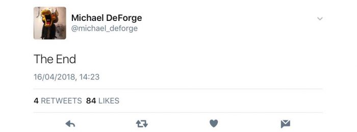 Michael DeForge tweet