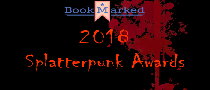 Logo for 2018 Splatterpunk Awards