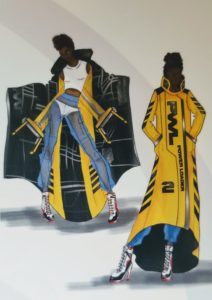 Her Universe Fashion Show 2018 design by Kristi Siedow-Thompson