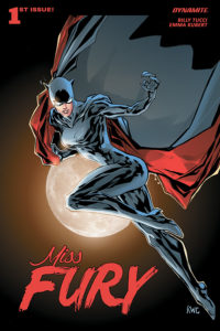 Miss Fury #1 cover by Ken Lashley (Dynamite Entertainment, October 2018)