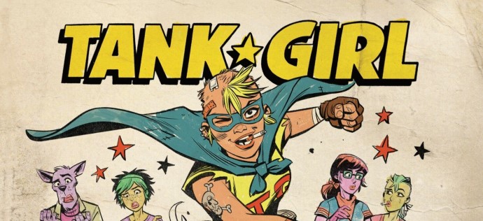 The Tank Girl Coloring Book (Titan Comics, October 2018)