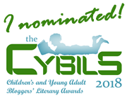 Cybils, I nominated badge, 2018