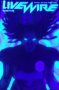 Lilve Wire #1 UV Black Light Variant (Valiant Entertainment)