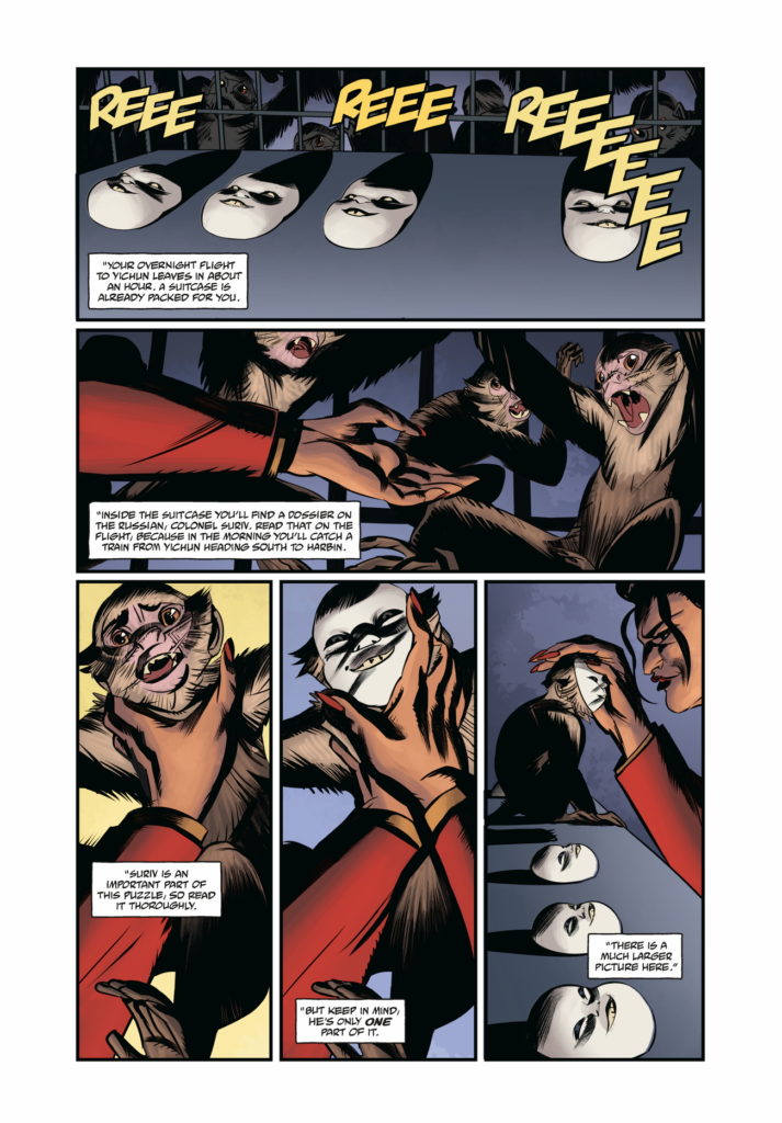 Page 1 from Crimson Lotus #2