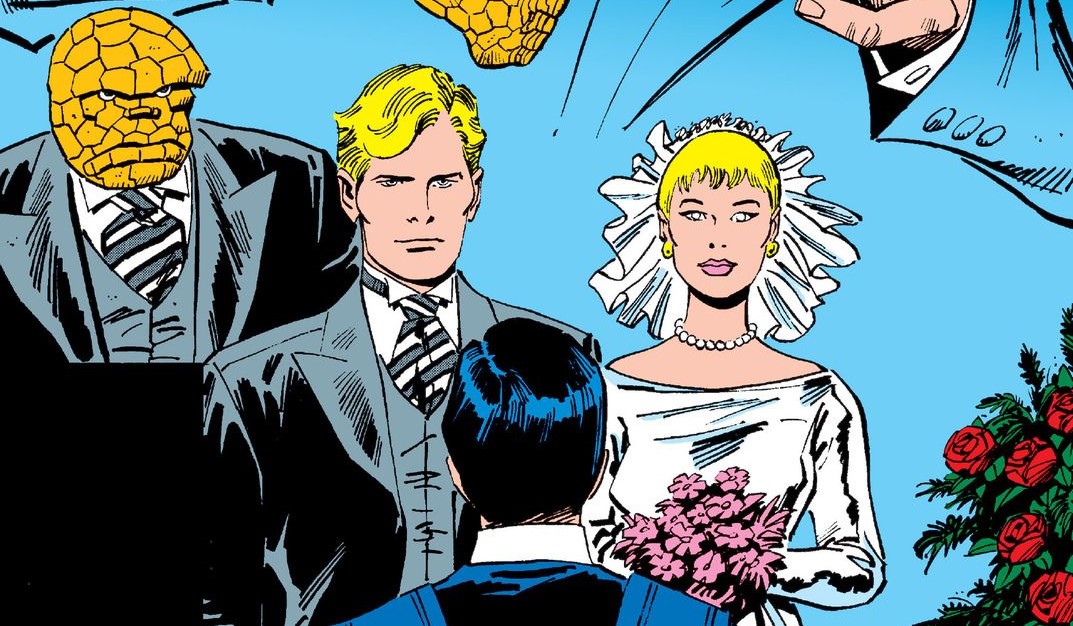 The Wedding Issue: Johnny Storm and "Alicia Masters" - WWAC