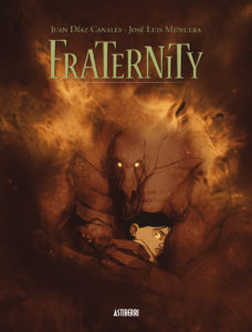 Cover to Fraternity by Juan Díaz Canales and José Luis Munuera, published by Astiberri