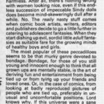 Alan Moore's sexism column from The Daredevils, Marvel UK, 1983