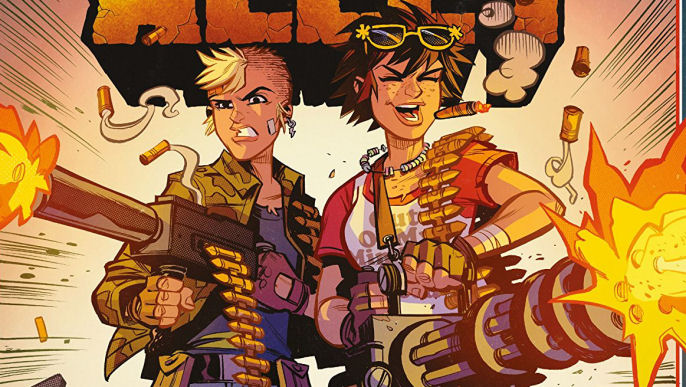 Tank Girl Ongoing #1: Action Alley #3                    Alan Martin, Lou Martin (writing and story); Brett Parson (art, colors, cover and lettering) Titan Comics February 20th, 2019