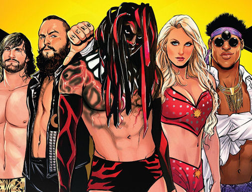 Cover art for WWE: NXT: Takeover, WWE: NXT: Takeover, C Boom!Comics, April 3, 2019