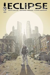 Eclipse #16 (Top Cow Comics, June 2019) - A figure stands in a ruined city