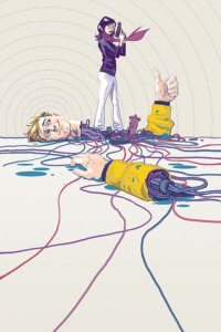 Walsh Variant for Six Million Dollar Man #5. Vasil Georgiev, David Hahn,Michael Walsh(Cover), David Hahn (Art), Christopher Hastings (Writer) C 2019 Dynamite Comics