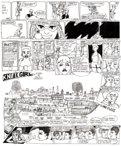 Knife Girl comic