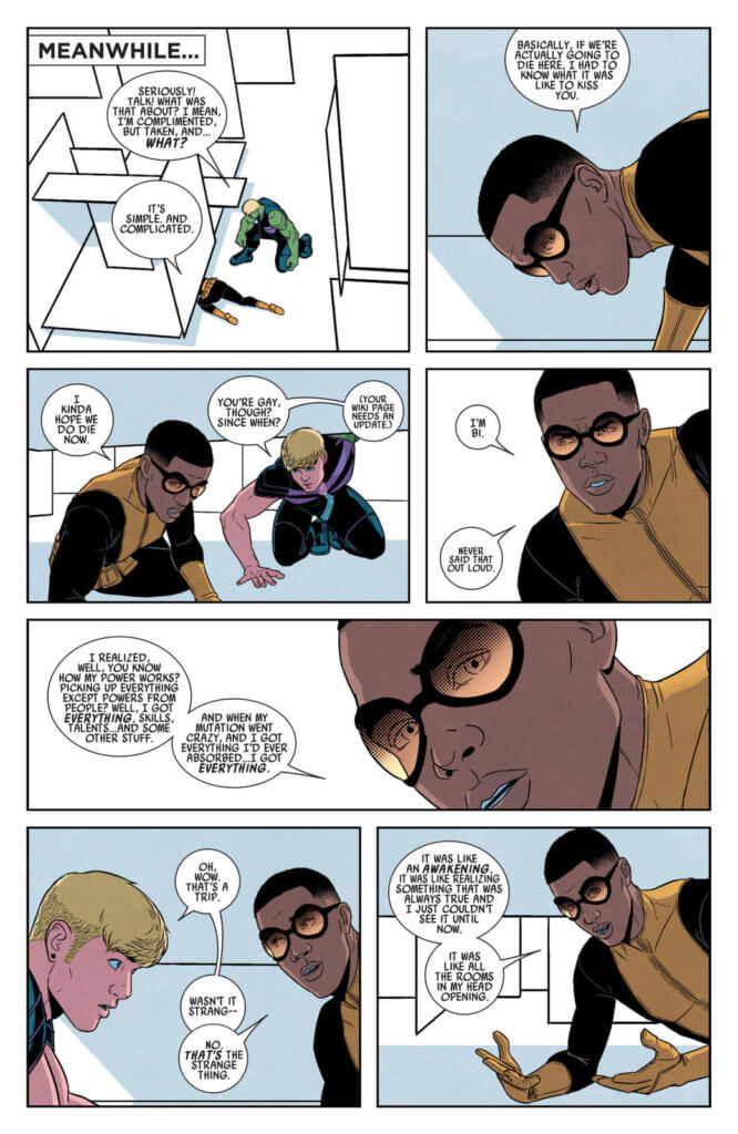 Prodigy from Young Avengers by Kieron Gillen and Jamie McKelvie via Comicosity