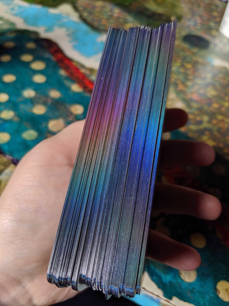 Incredible quality on the holographic black edges