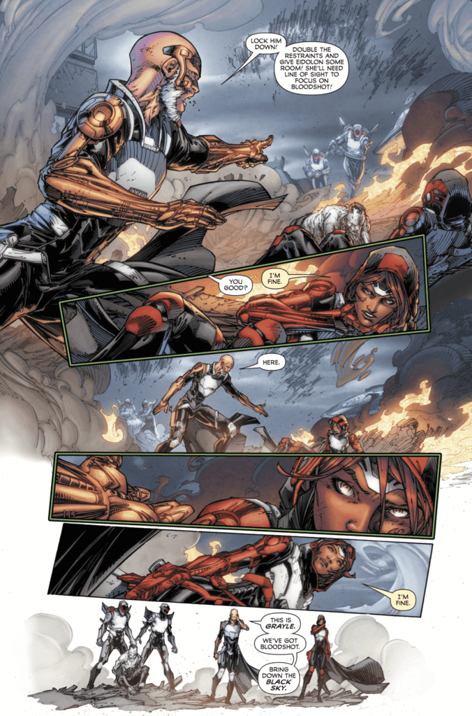 pages from Bloodshot #3 (Valiant Entertainment, November 20, 2019)