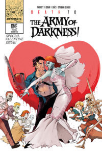 Pirizi variant to Death to the Army of Darkness#1 C Dynamite Comics 2020