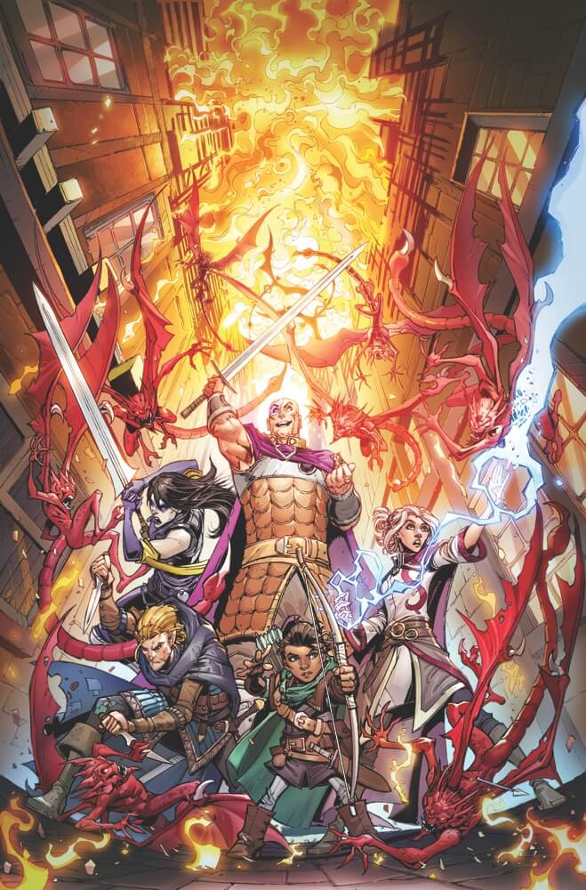 Dungeons and Dragons: Infernal Tides #1. IDW Publishing