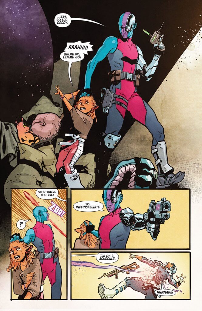 Nebula #1 Page 2 by Jen Bartel. Marvel Comics. February 2020