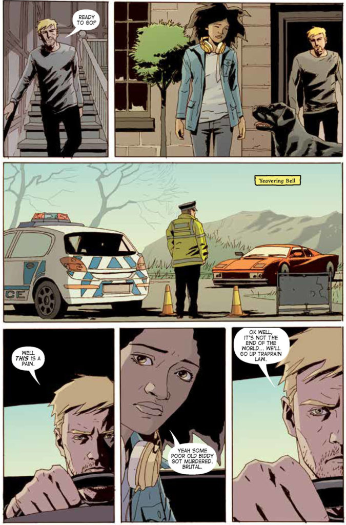 Nissy goes for a drive with Reggie