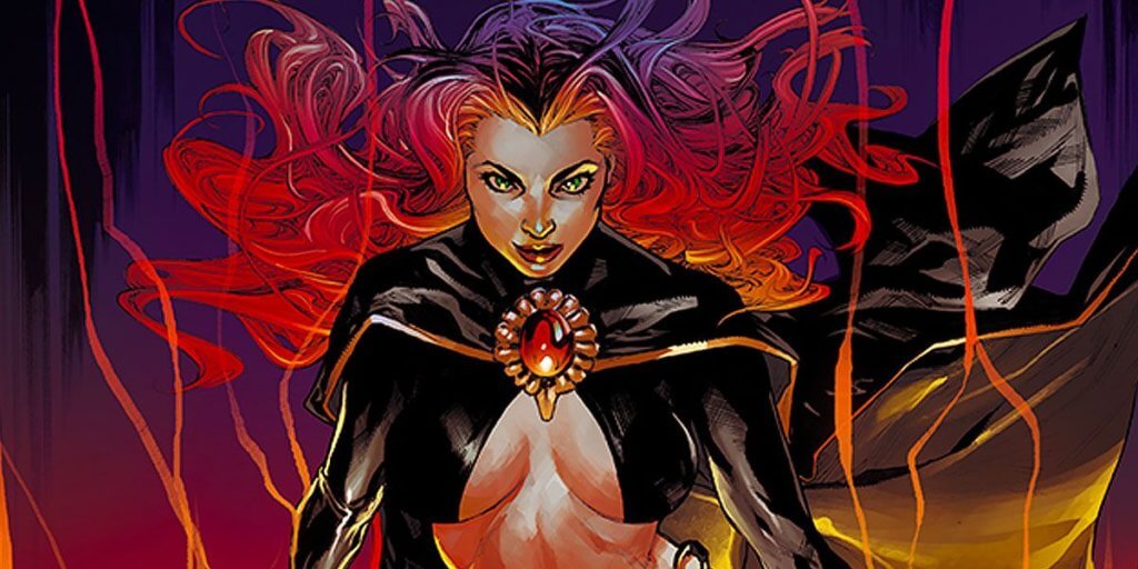 Madelyne Pryor in her Goblin Queen outfit