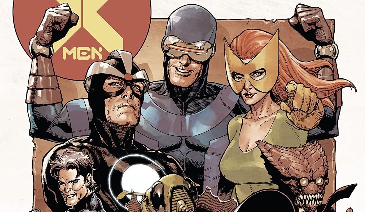 x-men #9 group image cover