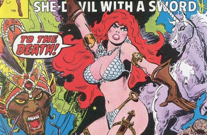 Red Sonja cover