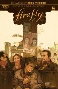 Firefly #16, cover by Marc Aspinall, BOOM! Studios, 2020