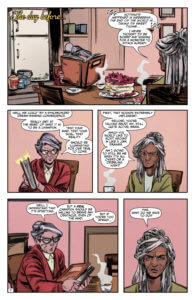 Panels from Ash & Thorn #3 (Ahoy Comics, July 2020)