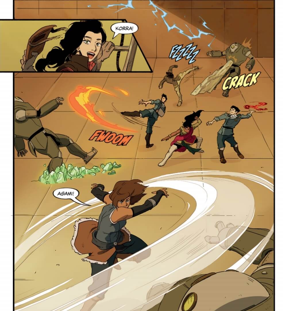 REVIEW Legend of Korra Turf Wars Library Edition is a Worthy Successor to  a Beloved Series  WWAC