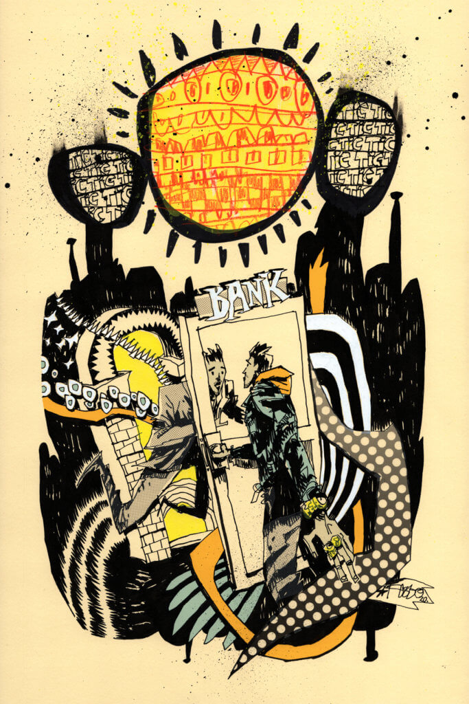 Illustrations by Jim Mahfood from Sorcerers
