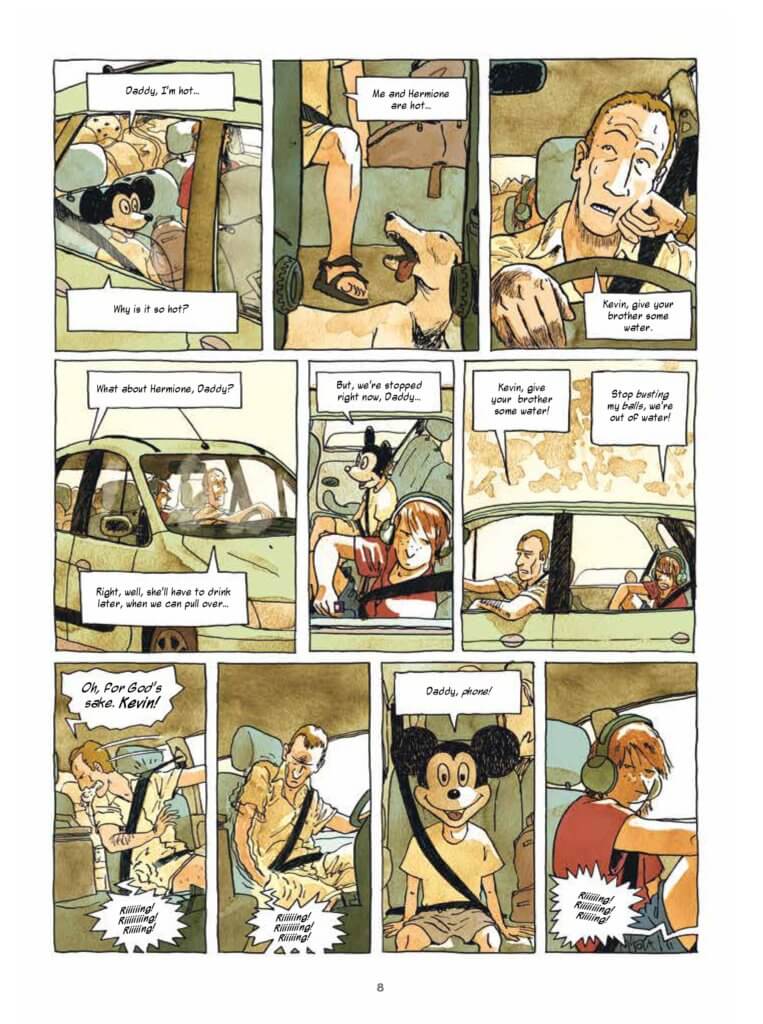 Pages from Dog Days (Humanoids, October 2020)