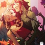 Harley and Ivy in an embrace
