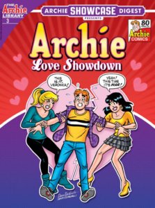 Betty and veronica yanked at an alarmed Archie Andrews