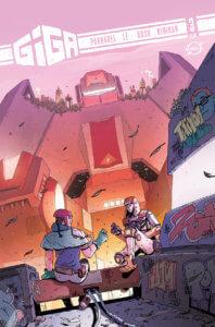 Cover of GIGA #3 (Vault Comics, March 2021)