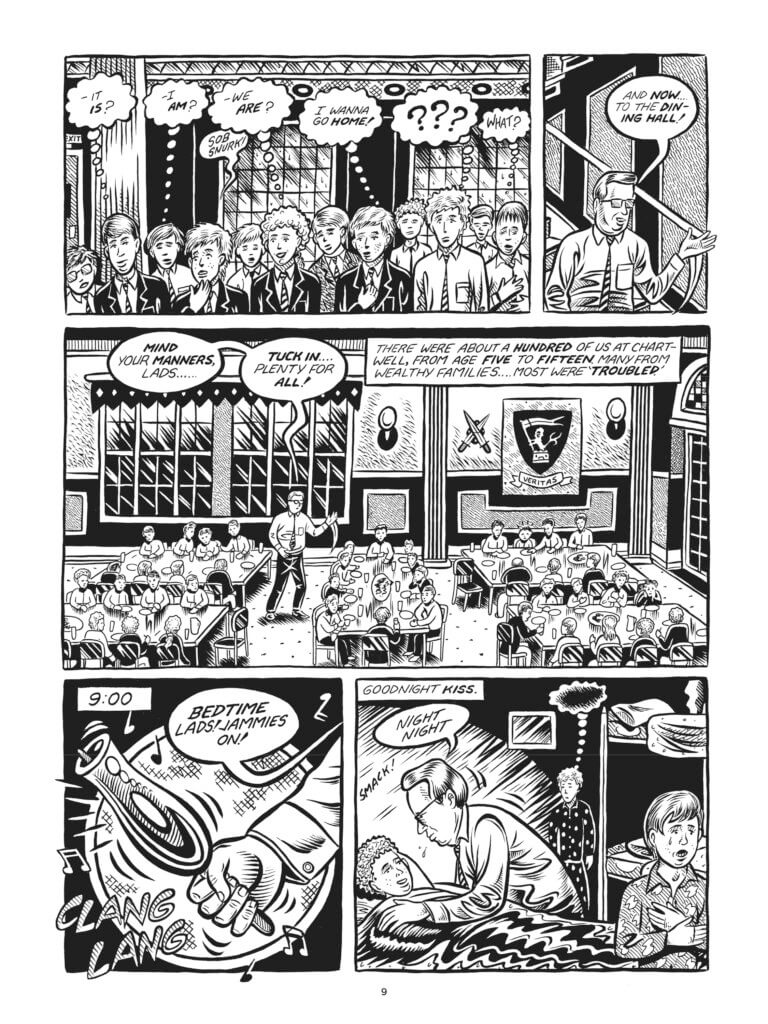 Page from Chartwell Manor by Glenn Head (Fantagraphics, May 2021)