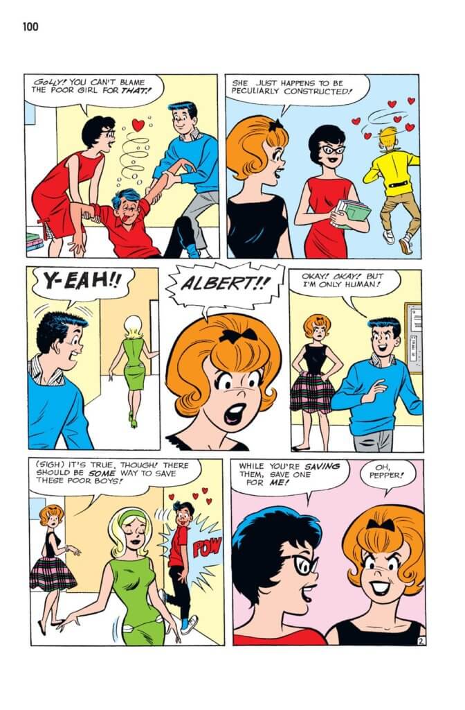 Comic panel art for She's Josie C Archie Comics May 2021