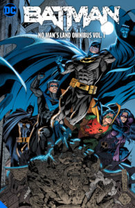 The Batman Family Gathered on a rooftop