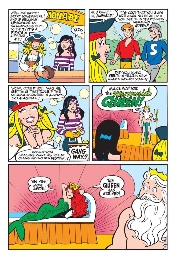 Panel art for Betty and Veronica Jumbo Comics Digest #295. C July 2021 Archie Comics