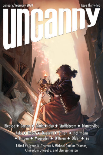 Cover of Uncanny Magazine issue 32