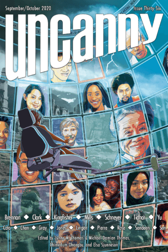 Cover of Uncanny Magazine issue 36