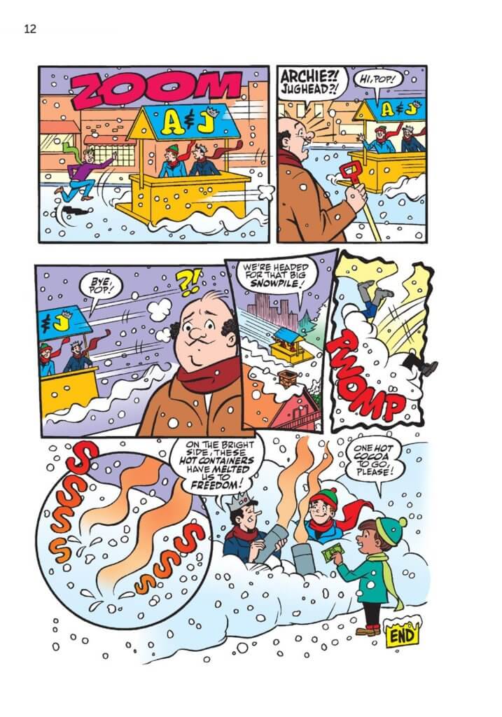 Comic Panel Art from Archie Comics