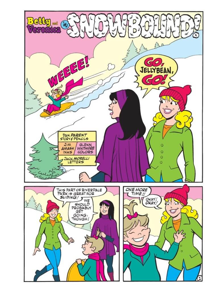 Panel Art from Betty and Veronica Jumbo Comic Digest #301 C Archie Comics