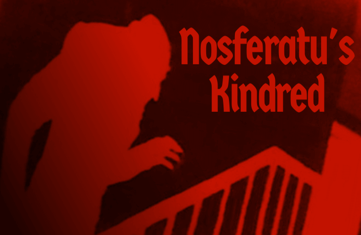 Nosferatu's Kindred header image, with shadow of Nosferatu